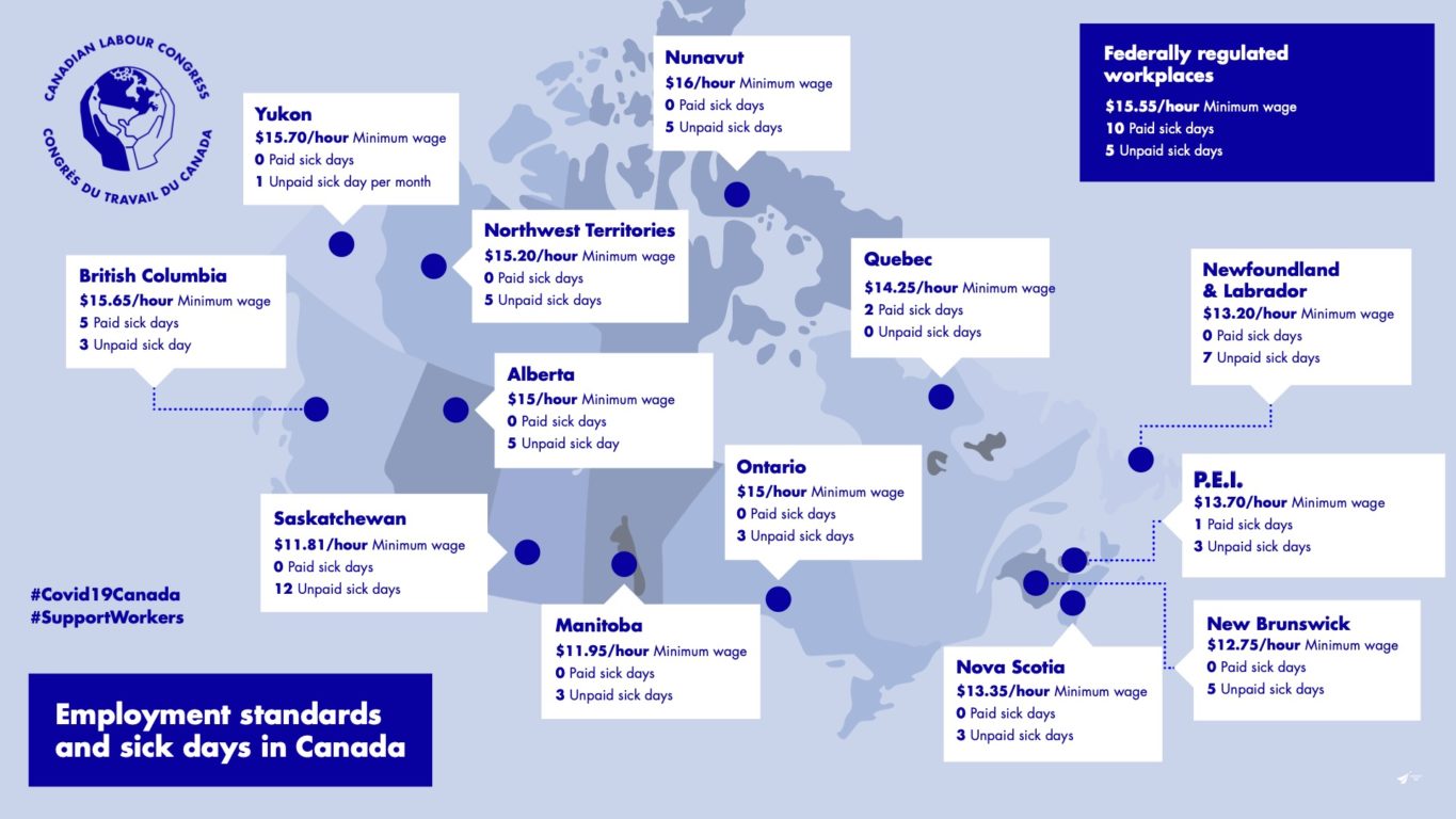 Mapping Canada's Employment Standards Canadian Labour Congress