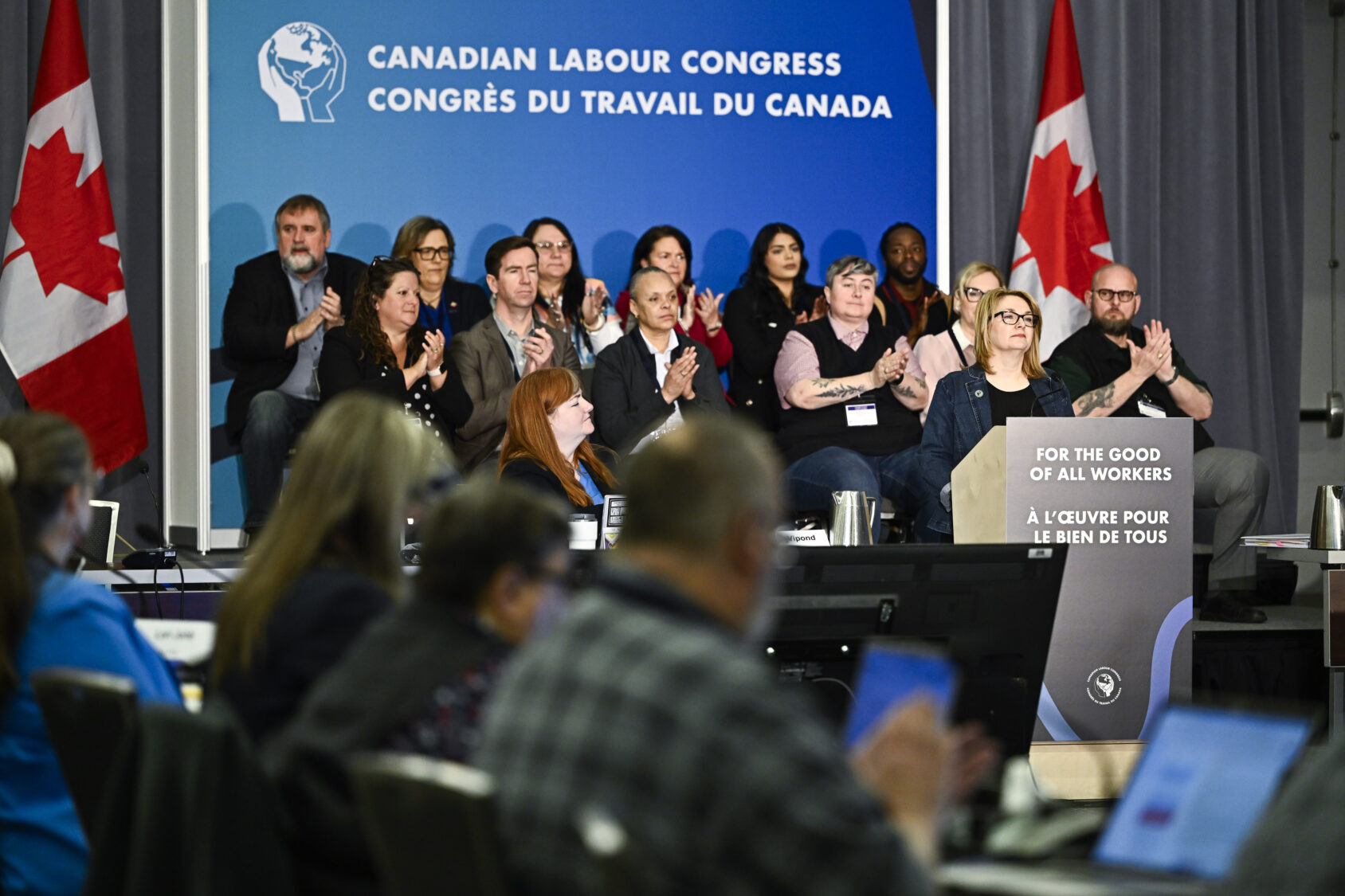 Canada’s unions are united Want our votes? Enhance our rights