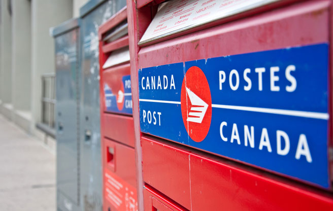 Canada Post mailbox