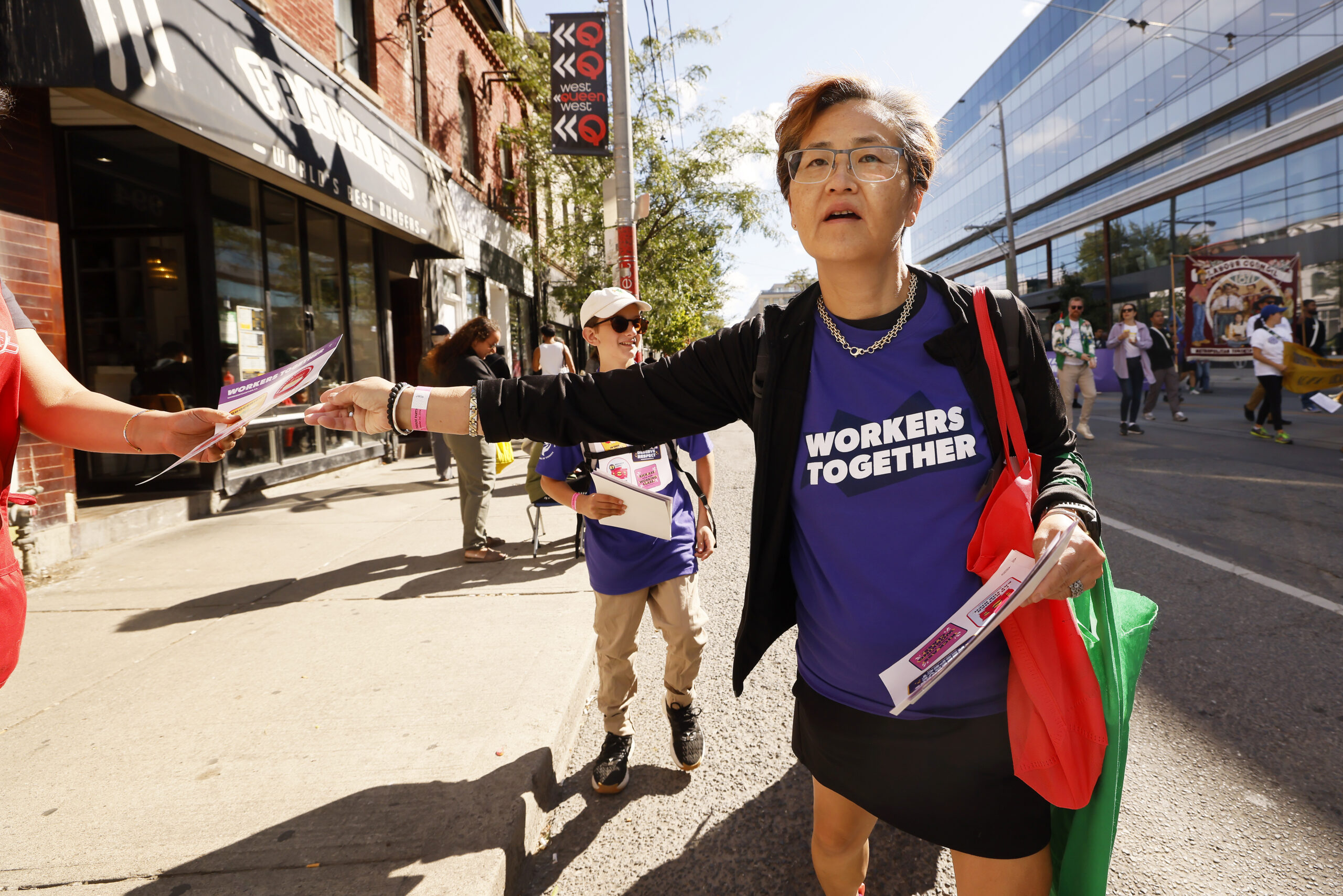 Labour Day Parade in Toronto, Ontario September 2, 2024. Photograph by Blair Gable